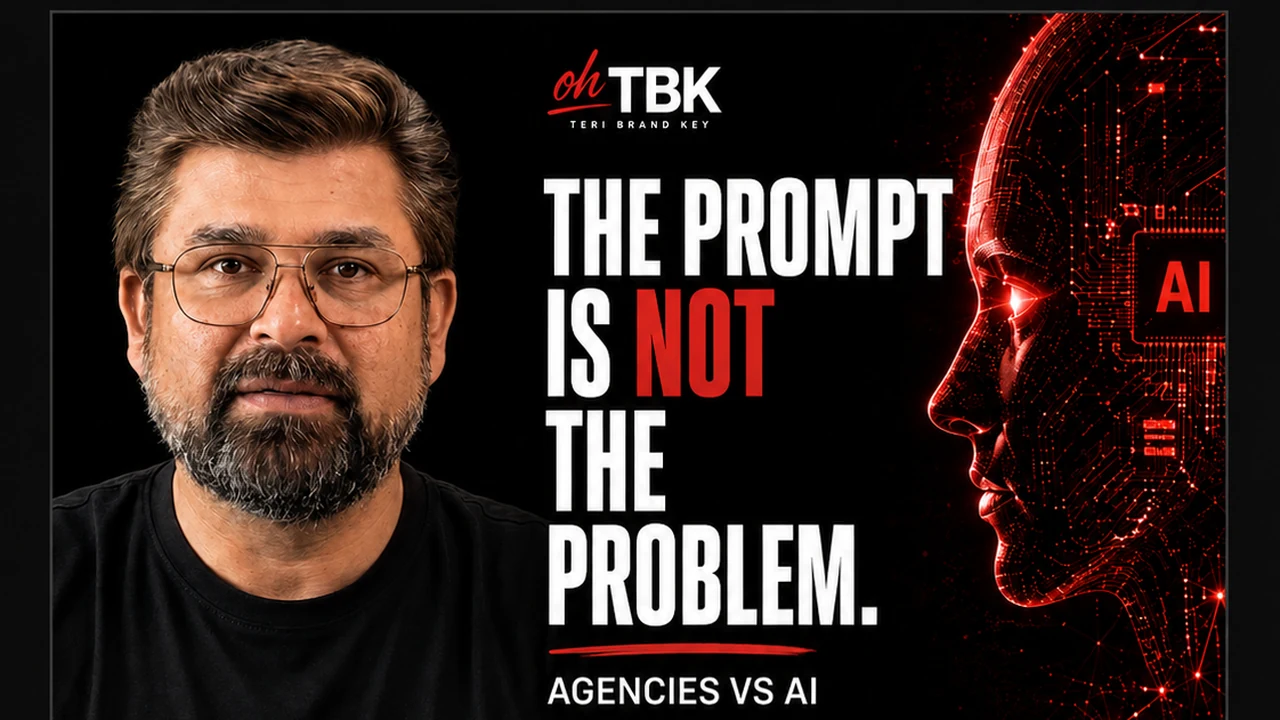 The Prompt Is Not the Problem — Agencies vs AI